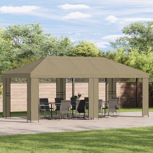 Sátras Fedél 6 x 3 m Bézs Poliészter 190 gsm