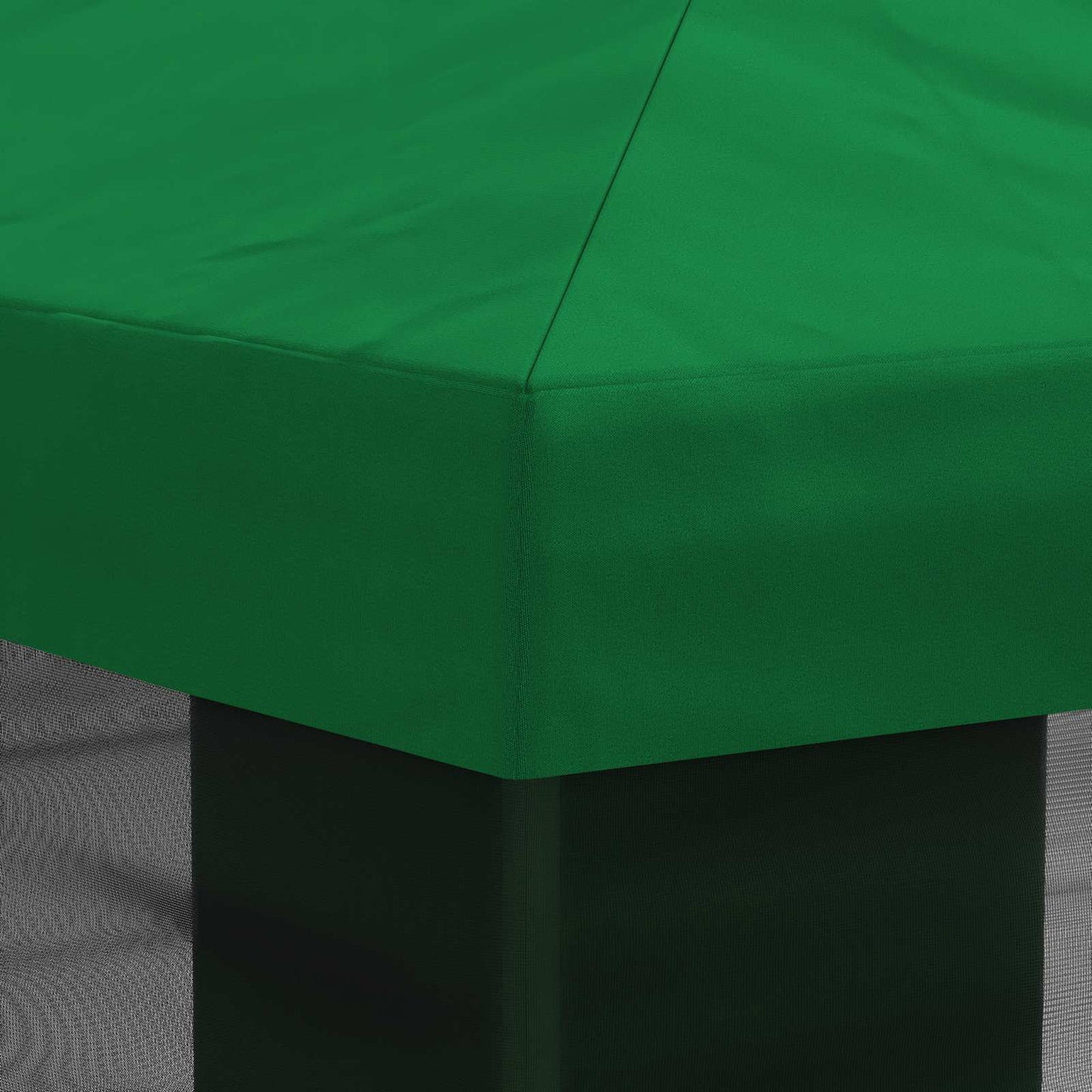 Napernyő ponyva oldalfalakkal Zöld 600,5 x 300,5 cm Poliészter