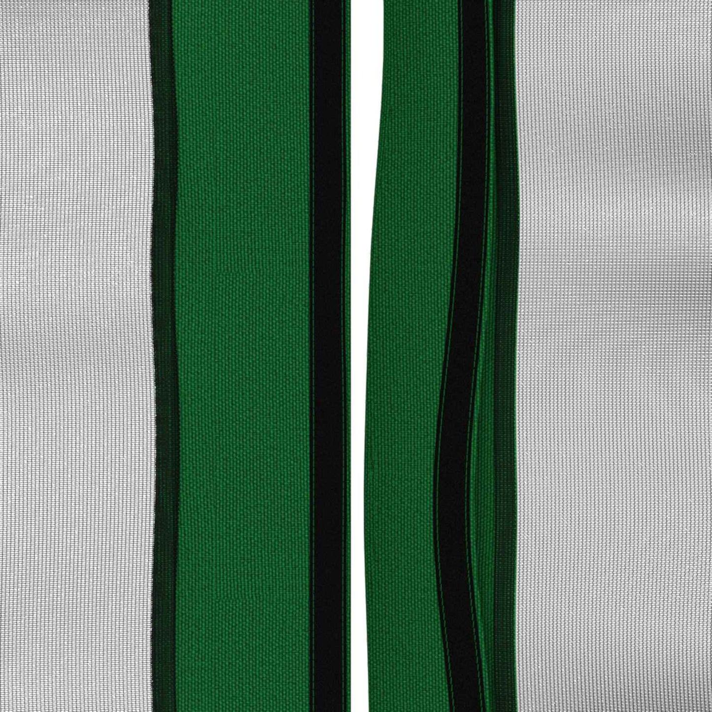 Napernyő ponyva oldalfalakkal Zöld 600,5 x 300,5 cm Poliészter