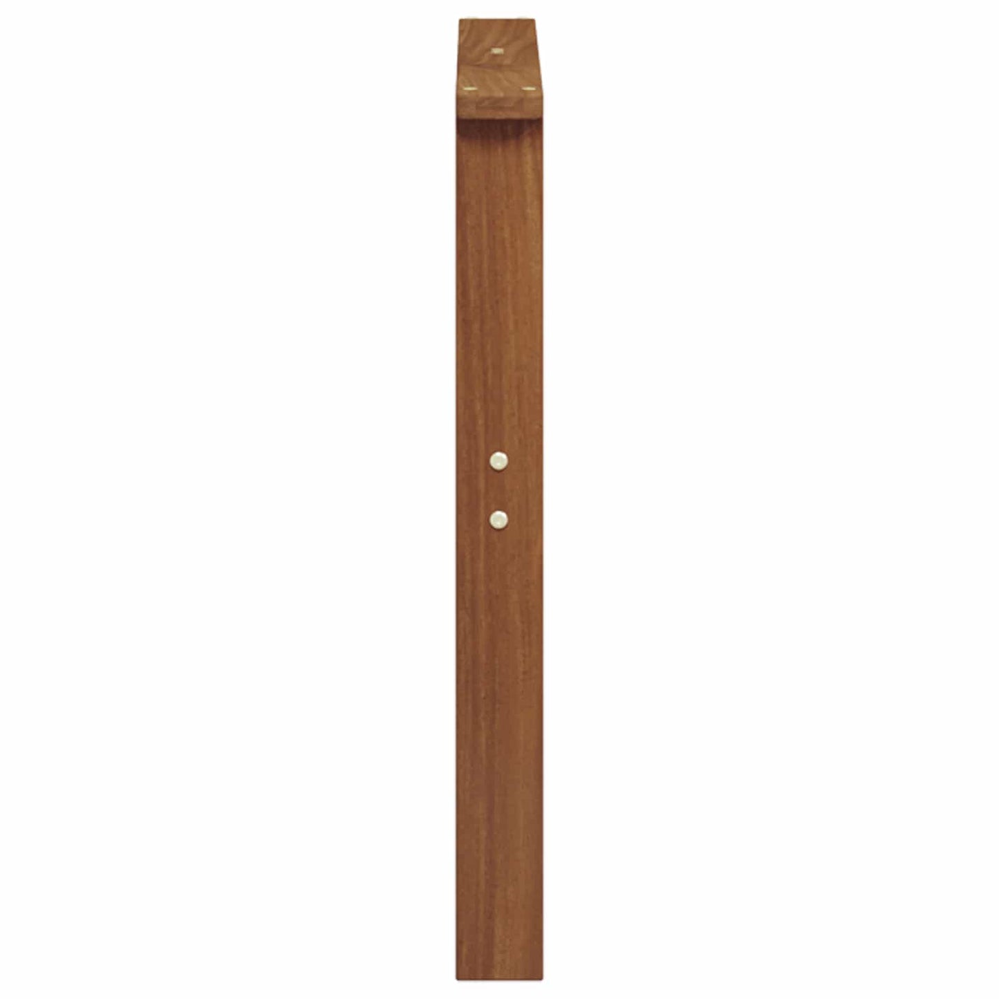 Karfa 2 db Barna 60 x 6 x 61 cm Tömör Akácfa