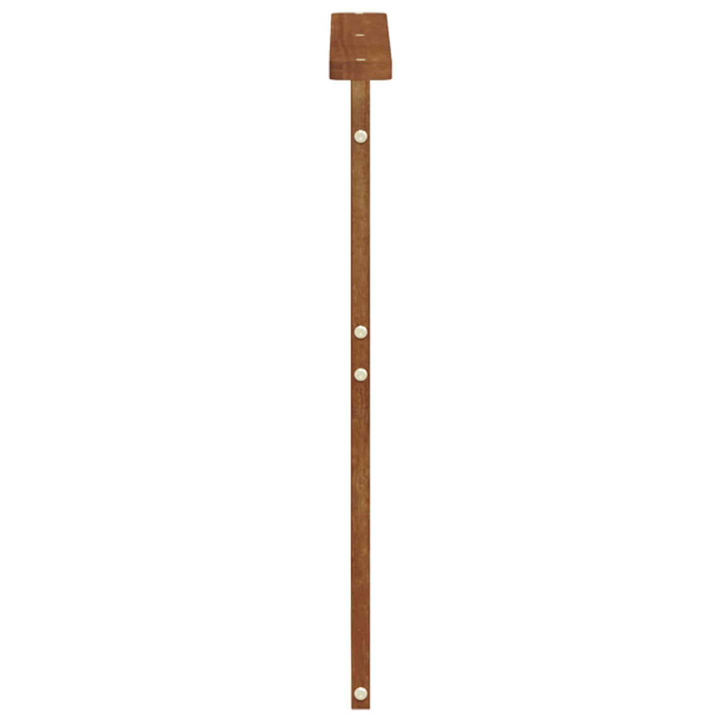 Karfa 2 db Barna 59 x 6 x 61 cm Tömör Akácfa