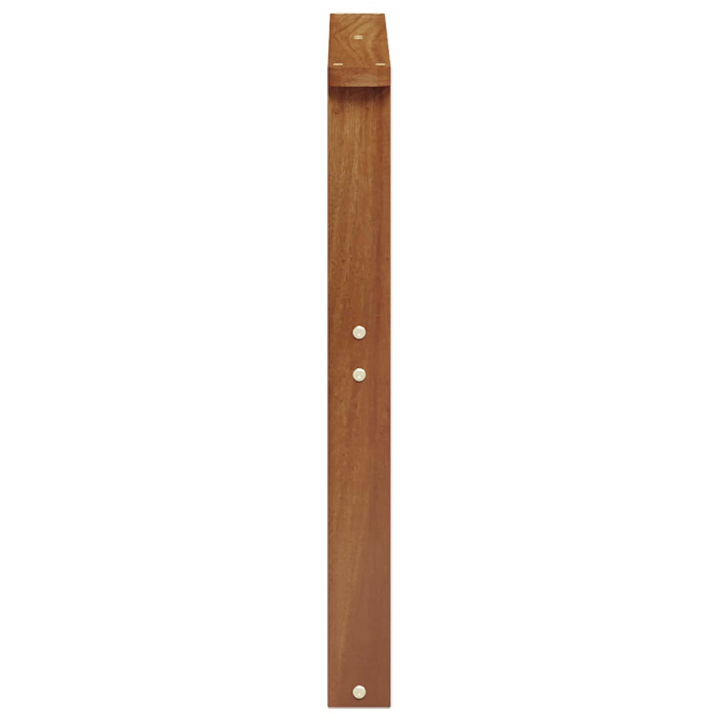 Karfák 2 db Barna 60 x 6 x 61 cm Tömör Akácfa