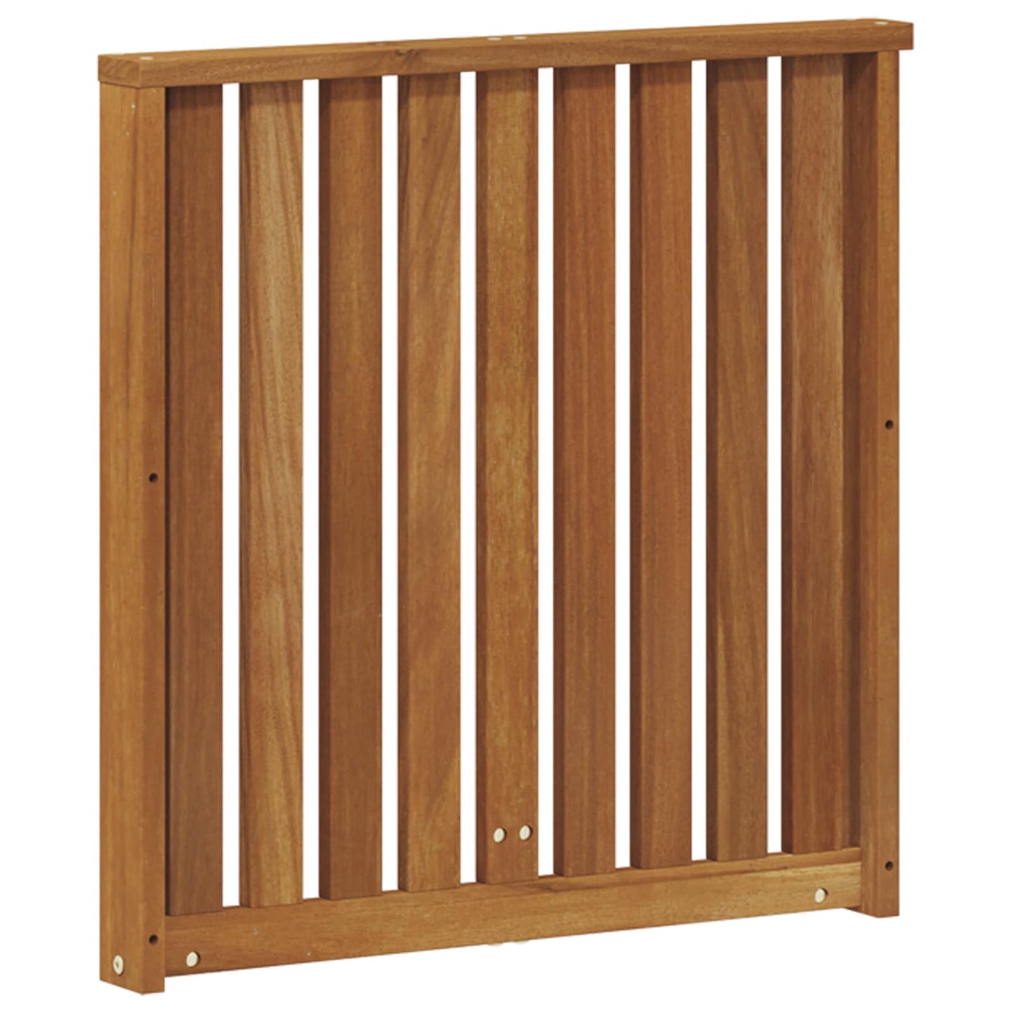 Karfa 2 db Barna 60 x 6 x 61 cm Tömör Akácfa
