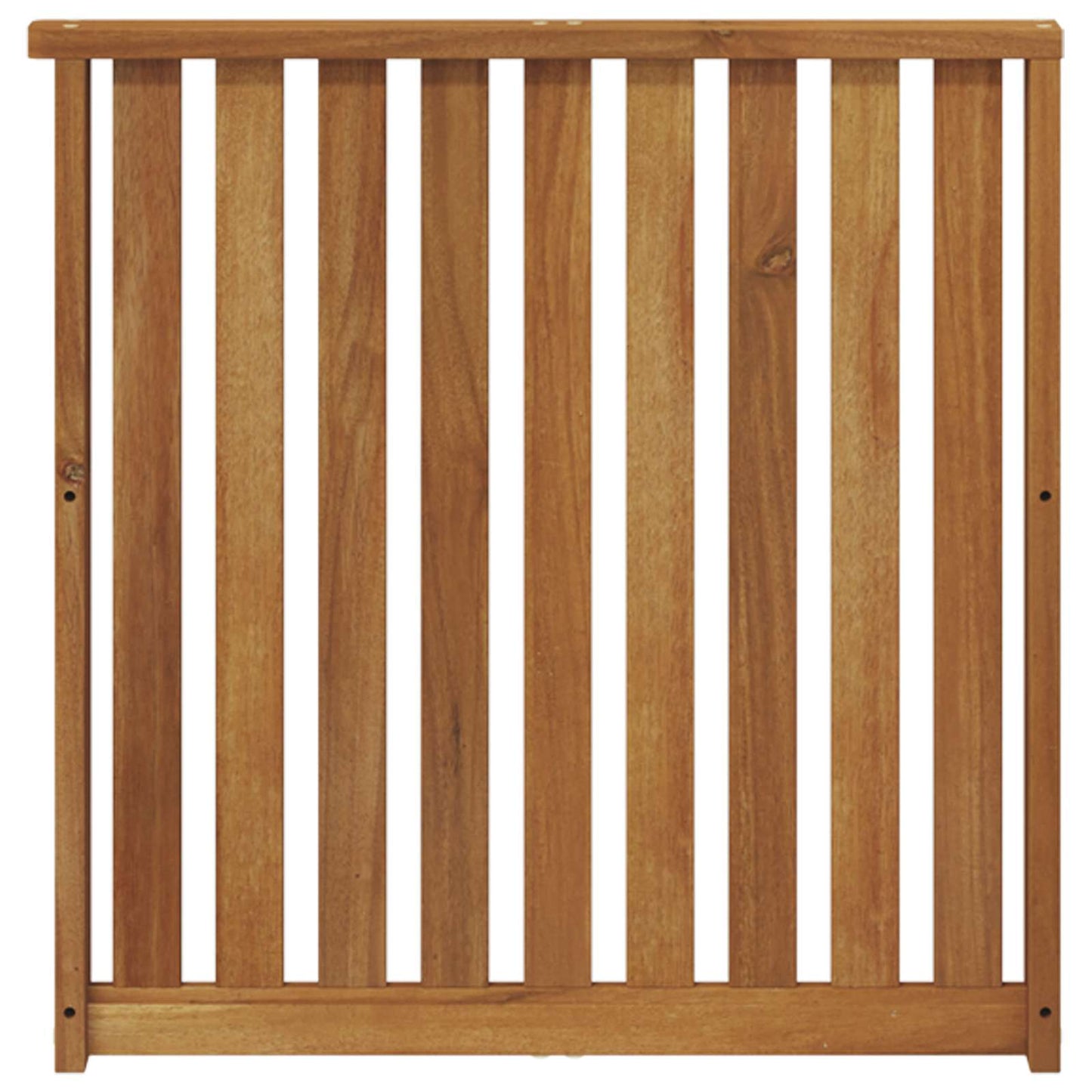 Karfa 2 db Barna 60 x 6 x 61 cm Tömör Akácfa