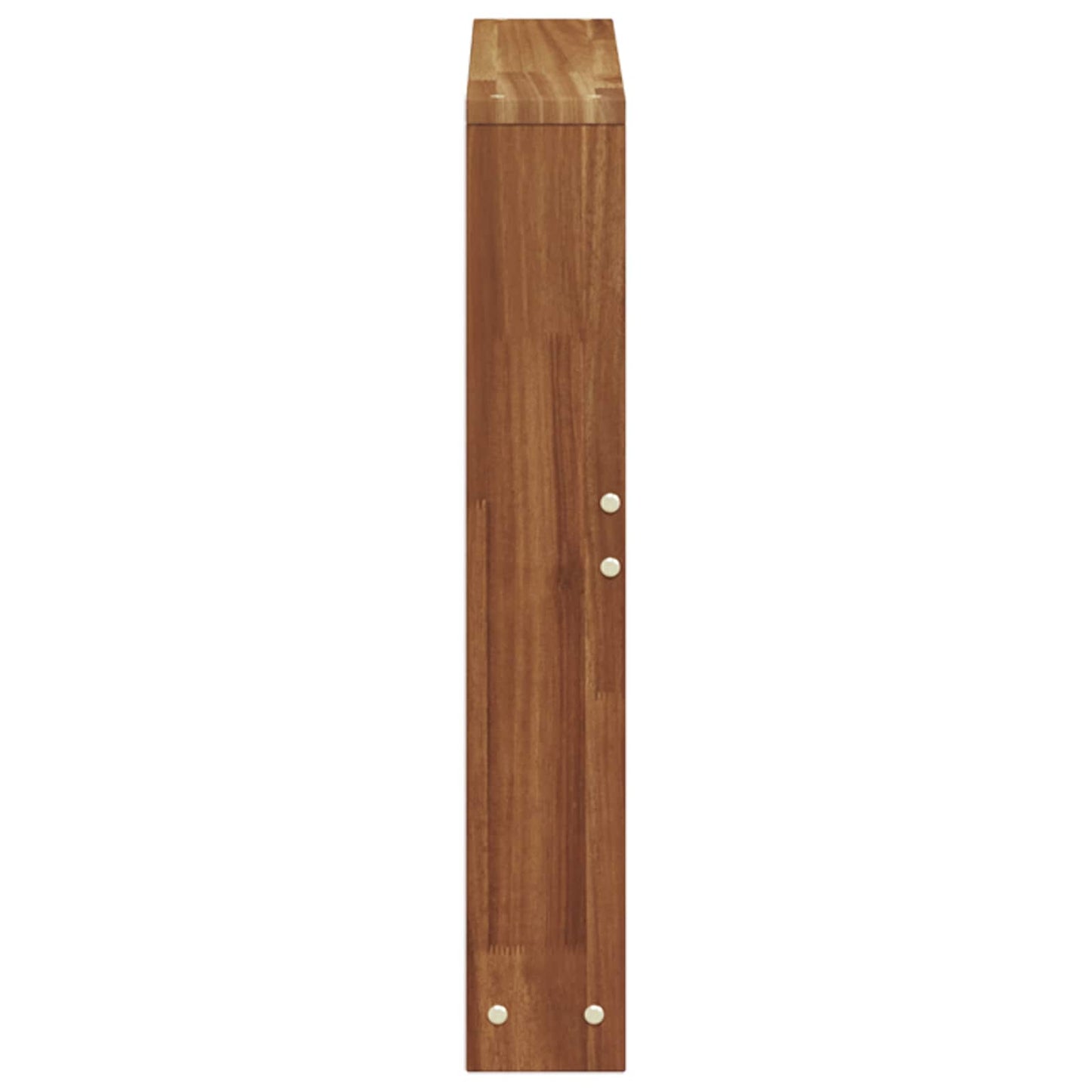 Karfák 2 db Barna 58.5 x 10 x 61 cm Tömör Akácfa