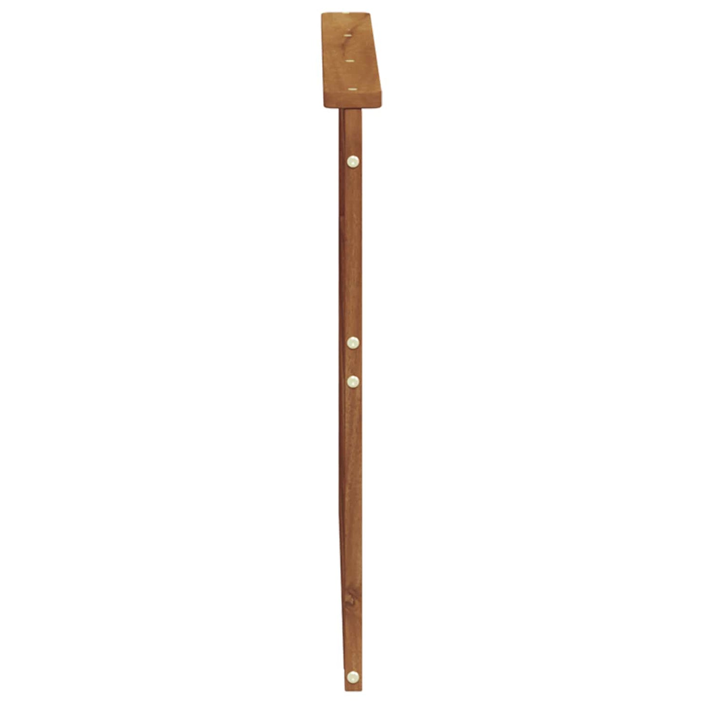 Karfa 2 db Természetes 79 x 6 x 61 cm Tömör Akácfa