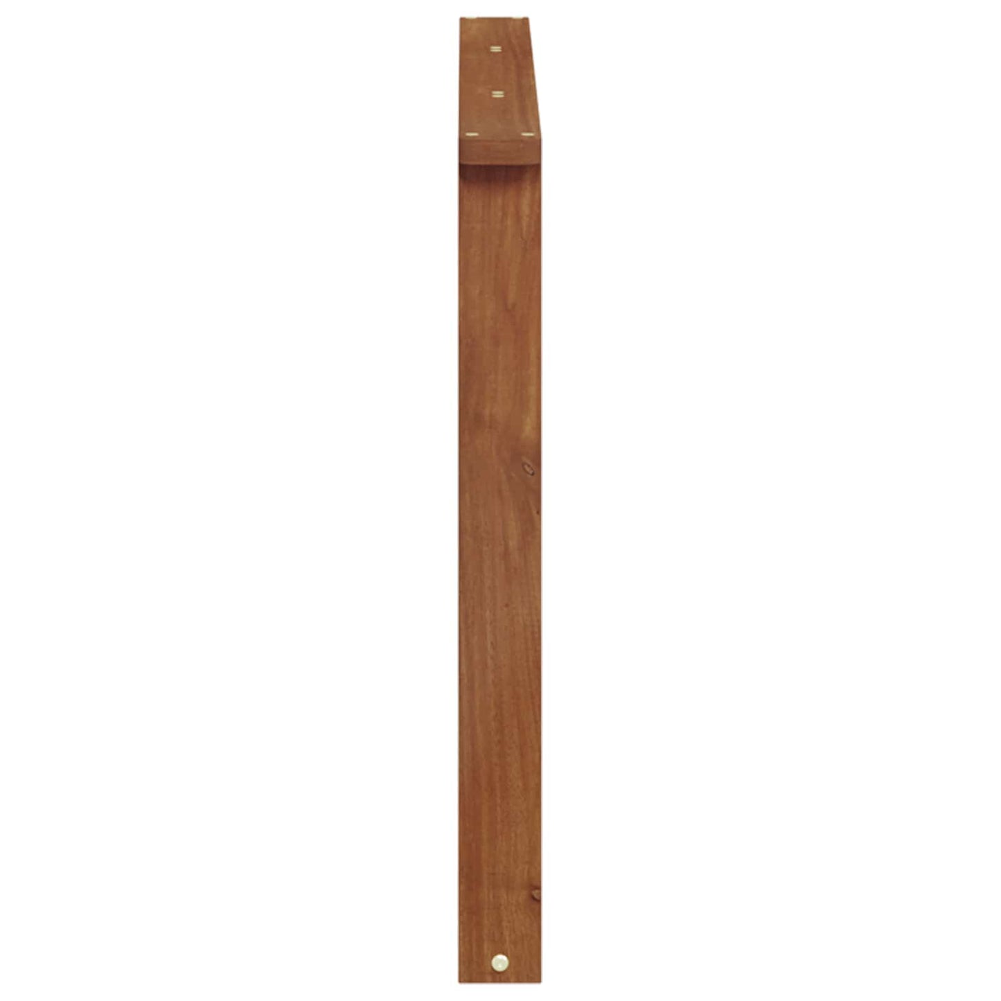 Karfa 2 db Természetes 80 x 6 x 61 cm Tömör Akácfa