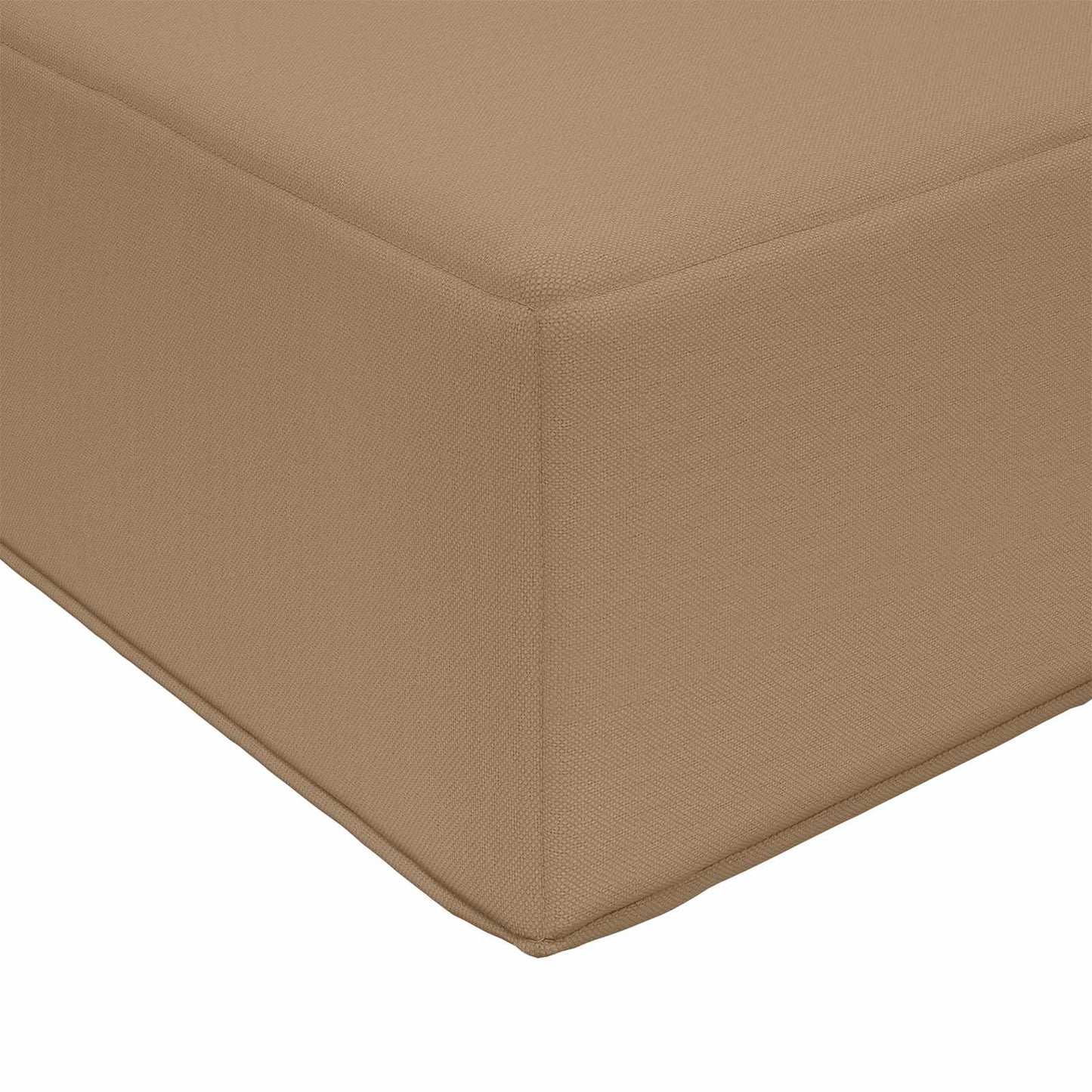 Kültéri kanapé párna Tópszínű 80 x 80 x 8 cm Poliészter