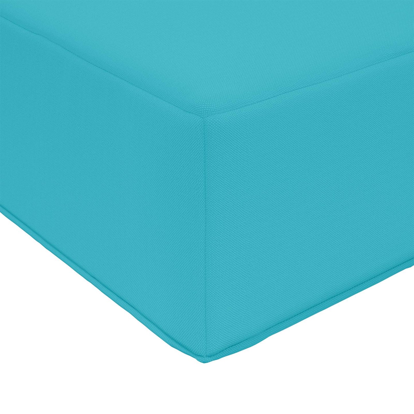 Kültéri ülőpárna Türkiz 40 x 40 x 8 cm 100% poliészter