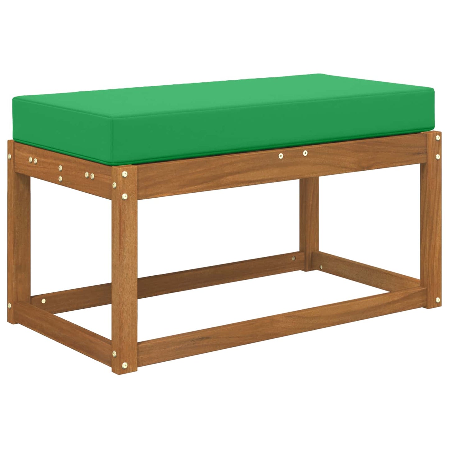 Kültéri ülőpárna Zöld 80 x 40 x 8 cm 100% poliészter