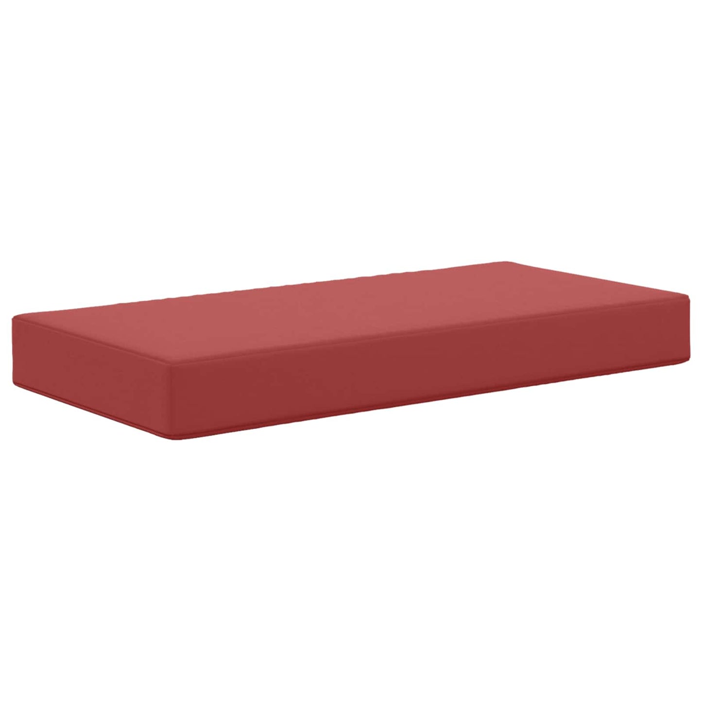 Kültéri ülőpárna bordó 80 x 40 x 8 cm 100% poliészter