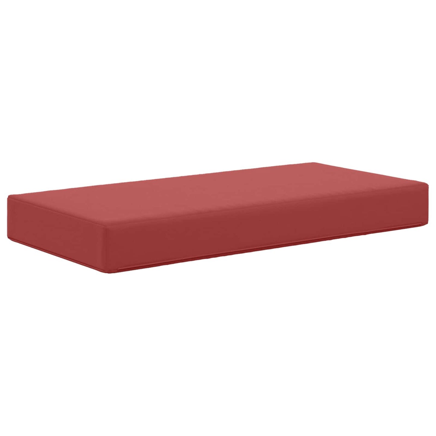Kültéri ülőpárna bordó 80 x 40 x 8 cm 100% poliészter