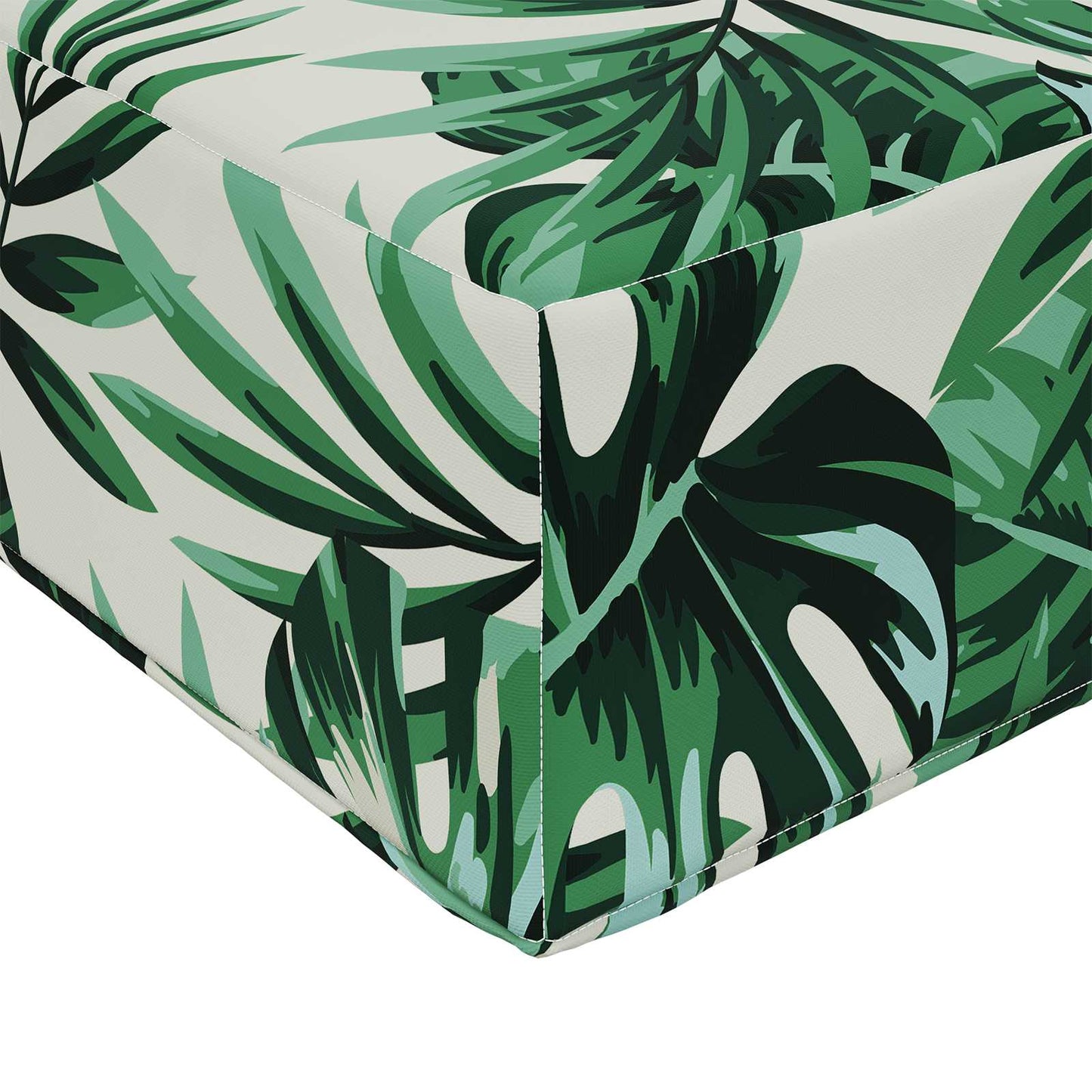Kültéri ülőpárna Trópusi Levél 80 x 40 x 8 cm 100% poliészter