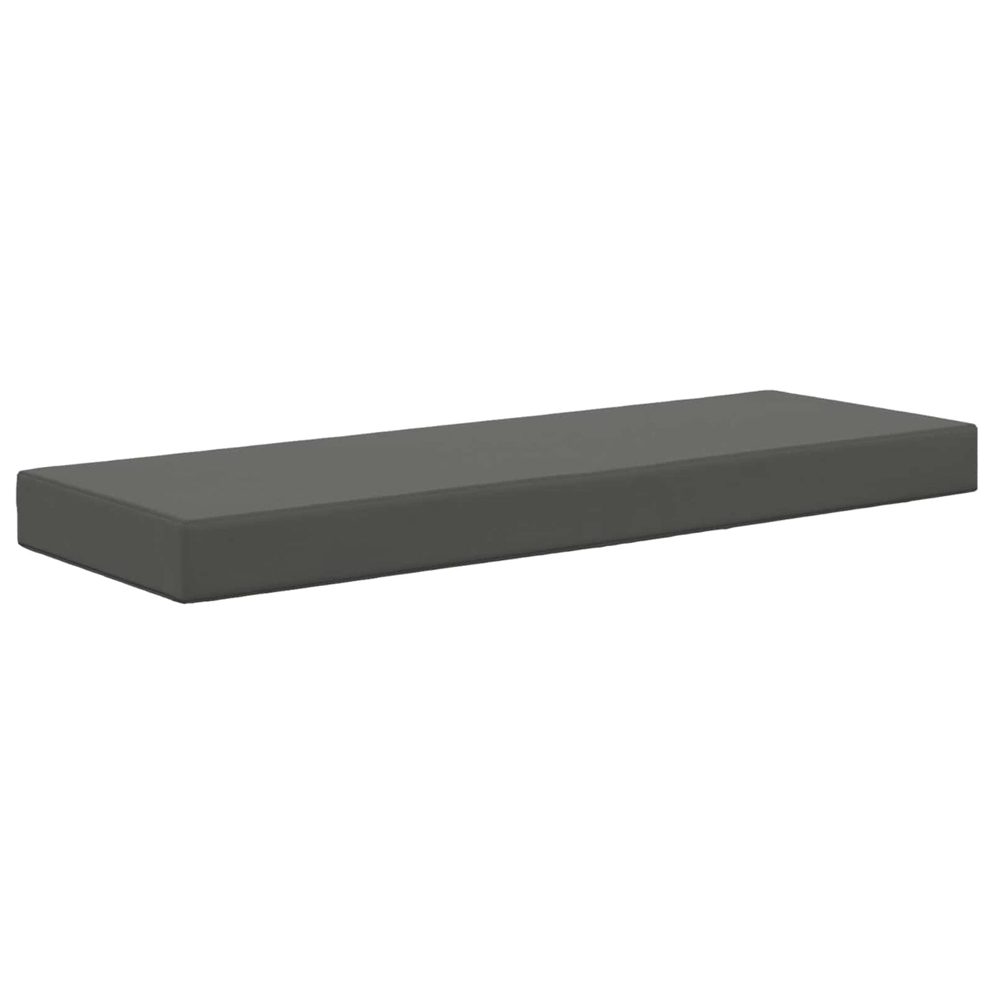 Kültéri ülőpárna Antracit 115 x 40 x 8 cm 100% poliészter