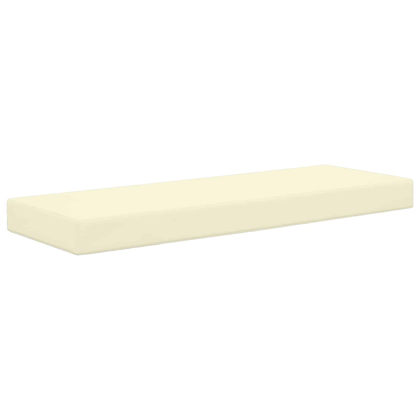 Kültéri ülőpárna Krém 115 x 40 x 8 cm 100% poliészter