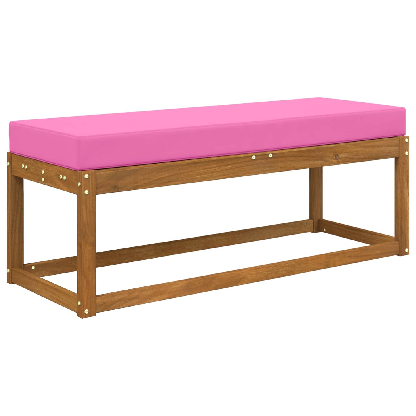 Kültéri ülőpárna 100% poliészter Rózsaszín 115 x 40 x 8 cm