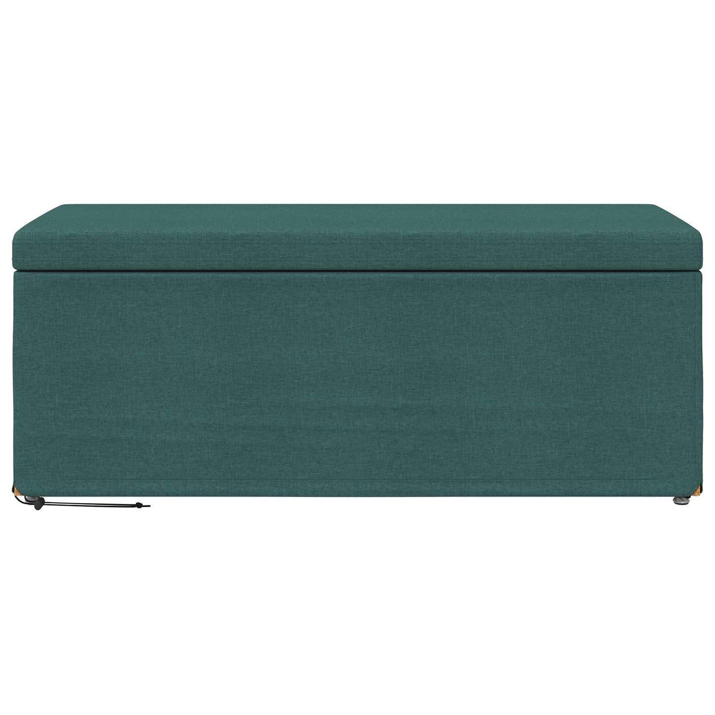 Zsámoly Sötétzöld 101 x 41 x 40 cm Szövet és faszerkezet