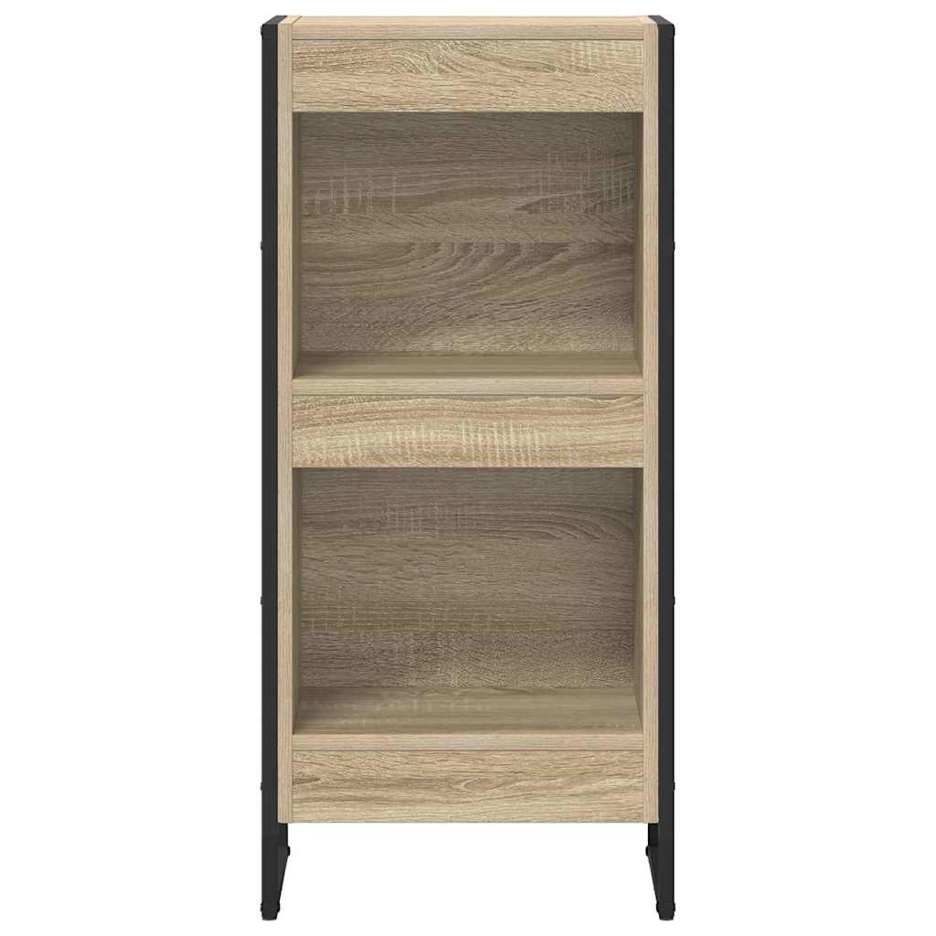 Könyvespolc 40 x 30 x 86,5 cm Szerelt Fa Sonoma