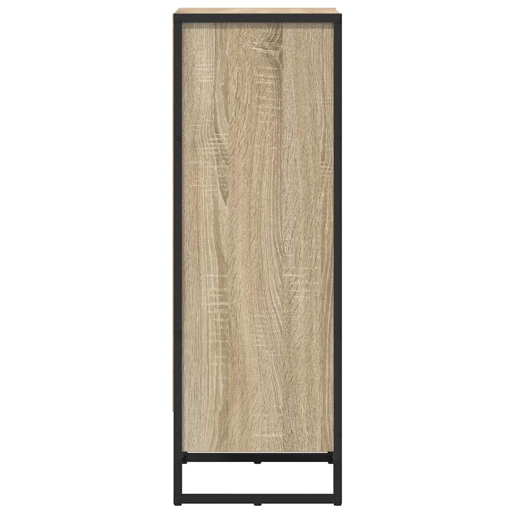 Könyvespolc 40 x 30 x 86,5 cm Szerelt Fa Sonoma