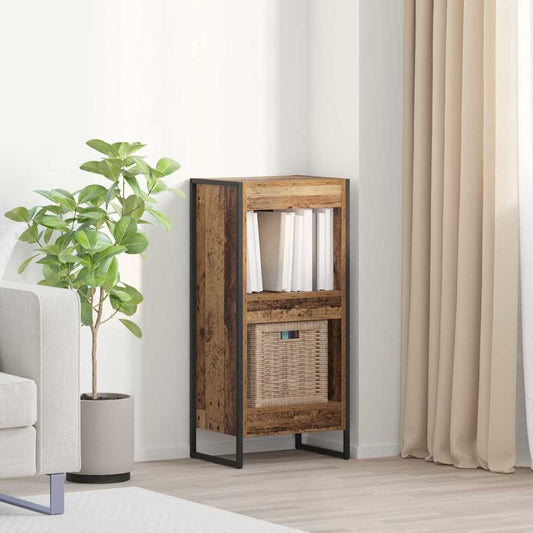 Könyvespolc Öreg fa 40 x 30 x 86,5 cm Faanyag
