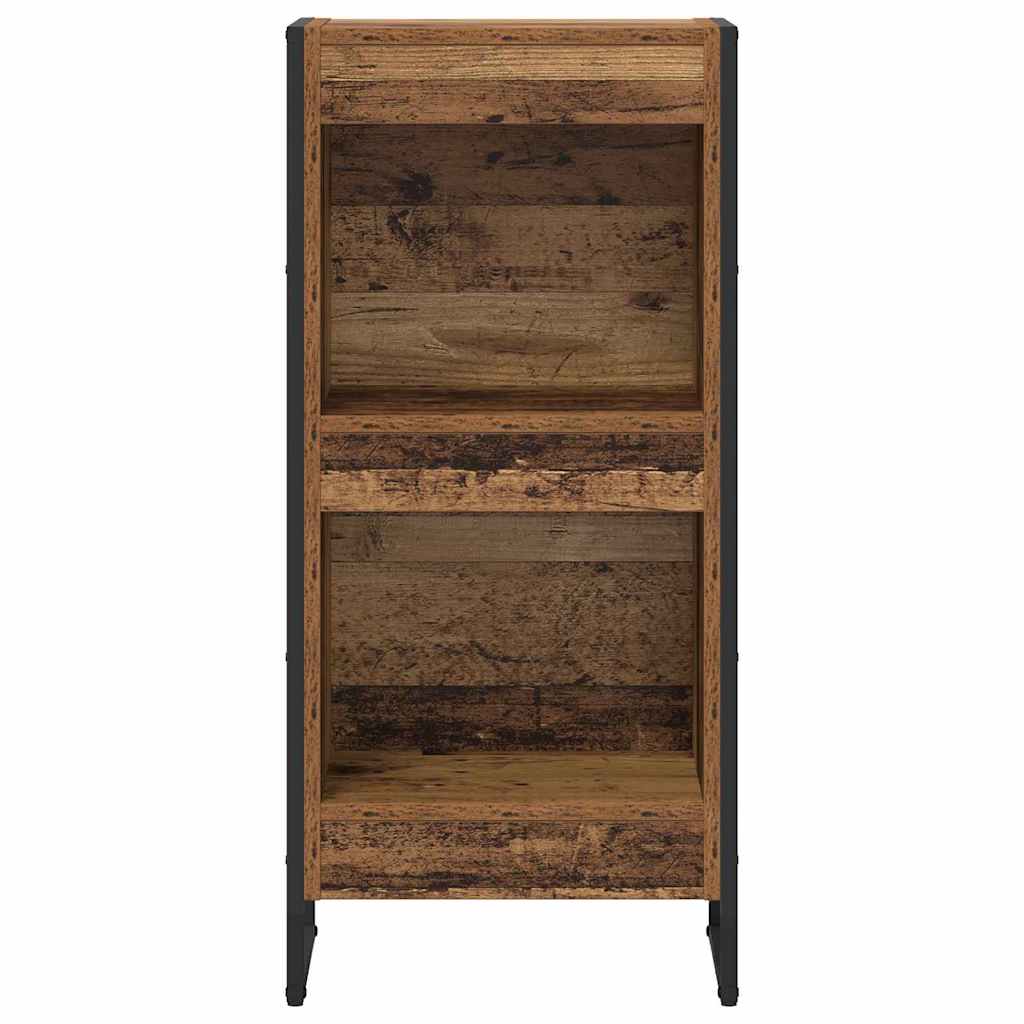 Könyvespolc 40 x 30 x 86,5 cm Szerelt Fa Öreg fa