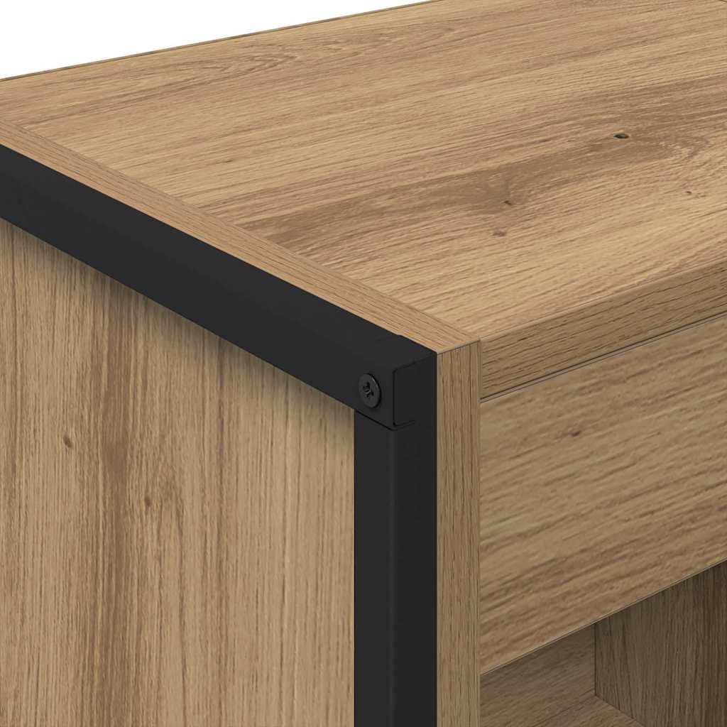 Könyvespolc 40 x 30 x 86,5 cm Szerelt Fa Művészi tölgy