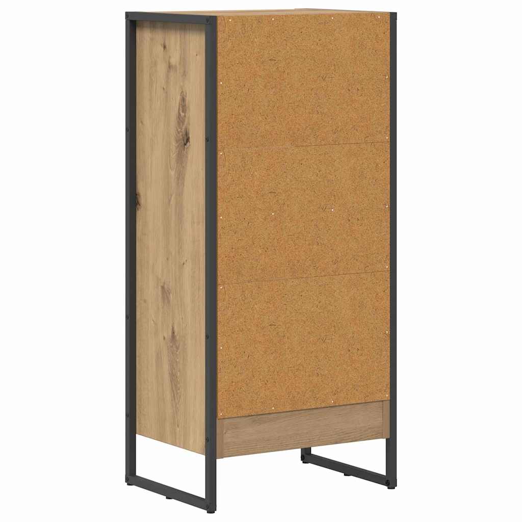 Könyvespolc 40 x 30 x 86,5 cm Szerelt Fa Művészi tölgy