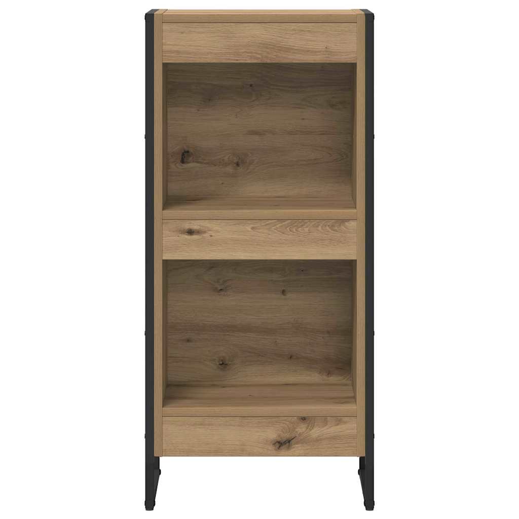 Könyvespolc 40 x 30 x 86,5 cm Szerelt Fa Művészi tölgy