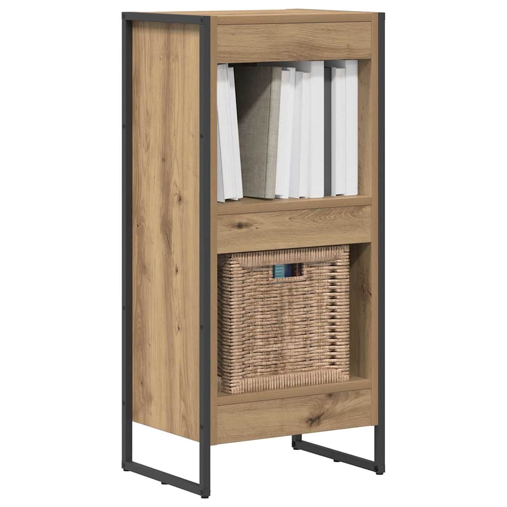 Könyvespolc 40 x 30 x 86,5 cm Szerelt Fa Művészi tölgy