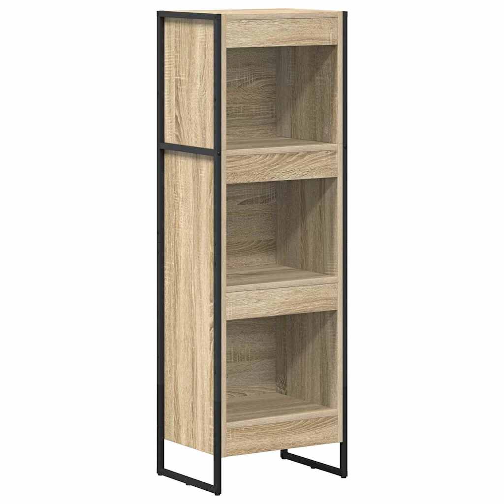 Könyvespolc 40 x 30 x 121 cm Szerelt Fa Sonoma