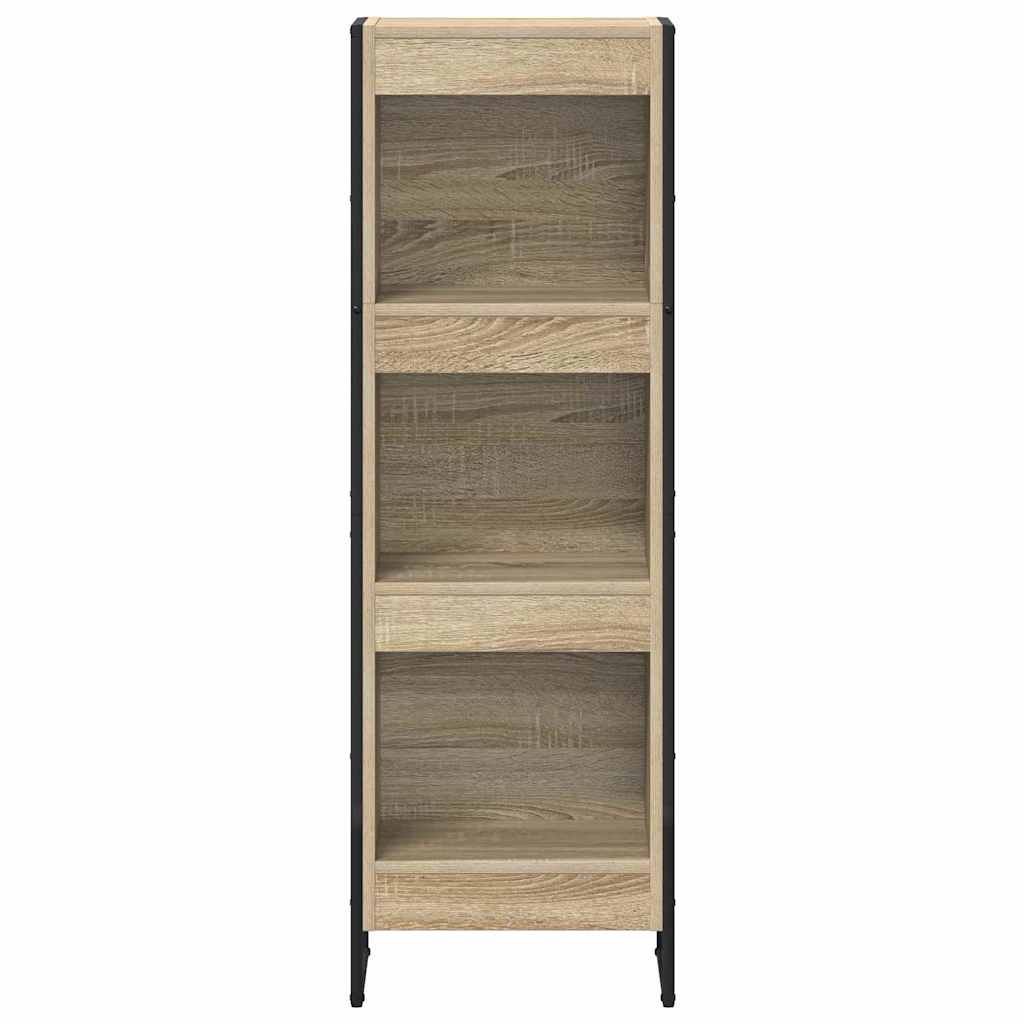 Könyvespolc 40 x 30 x 121 cm Szerelt Fa Sonoma