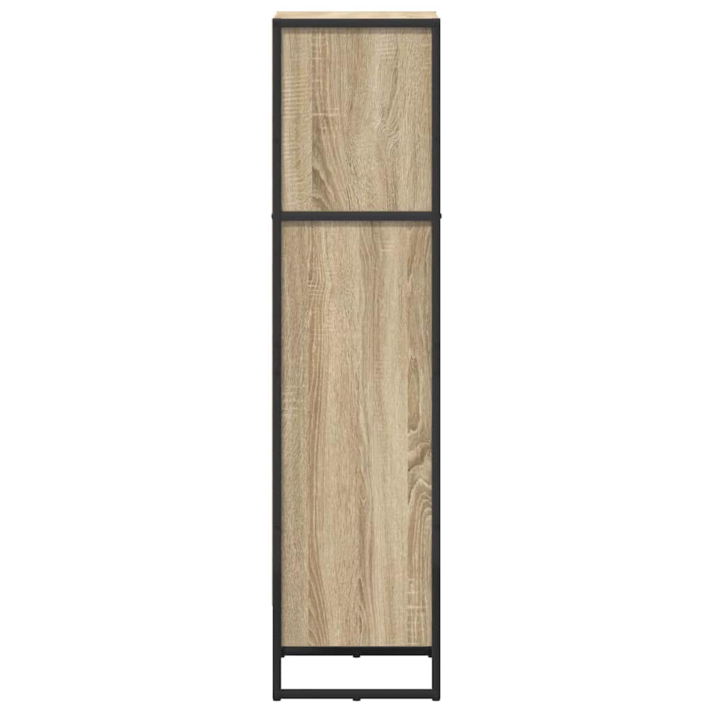 Könyvespolc 40 x 30 x 121 cm Szerelt Fa Sonoma