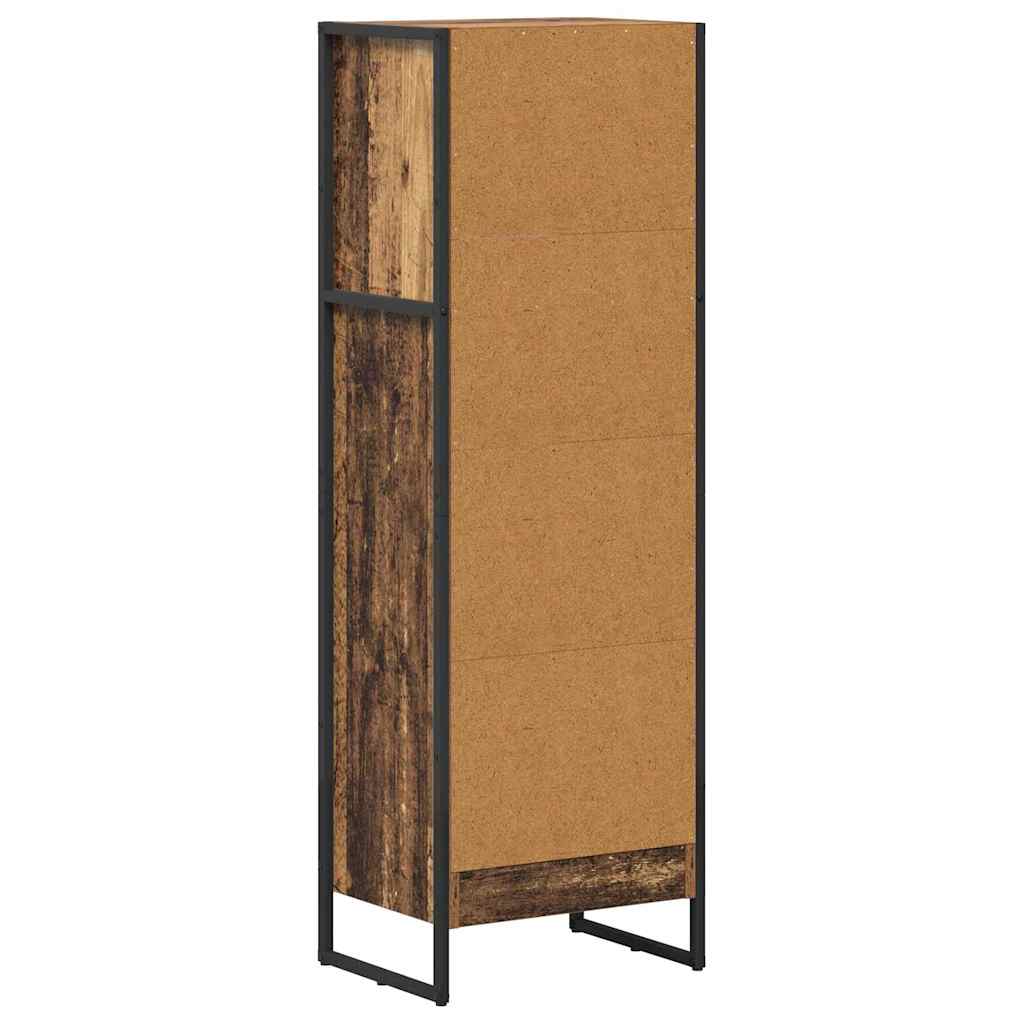 Könyvespolc 40 x 30 x 121 cm Szerelt Fa Öreg fa