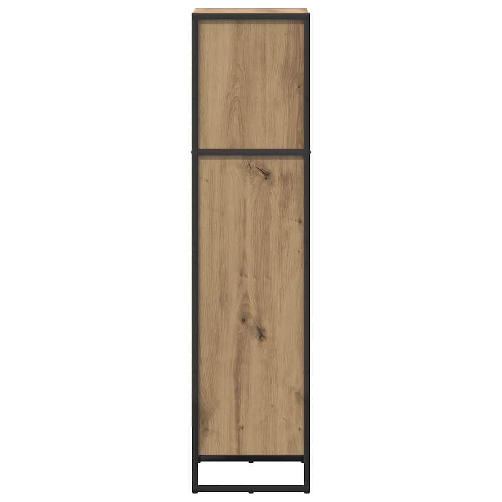 Könyvespolc 40 x 30 x 121 cm Szerelt Fa Művészi tölgy