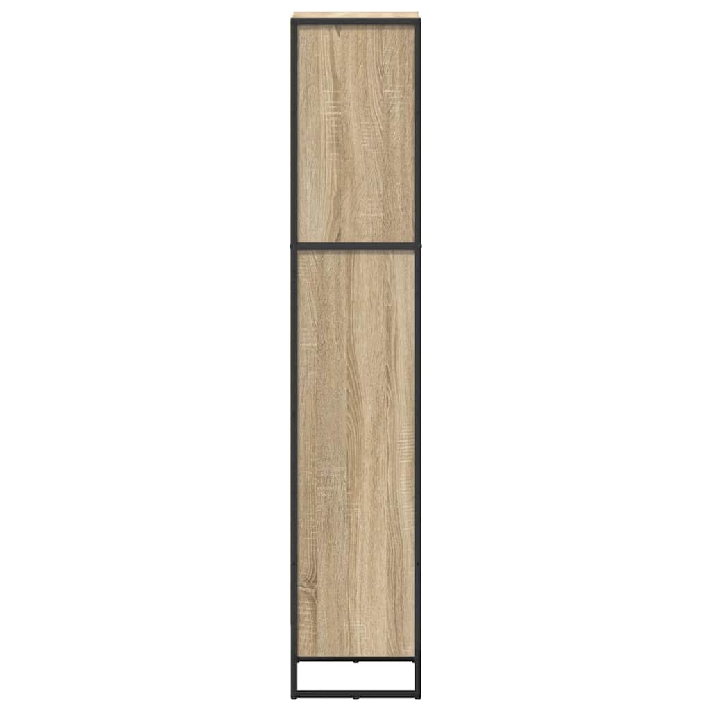 Könyvespolc 40 x 30 x 155 cm Szerelt Fa Sonoma