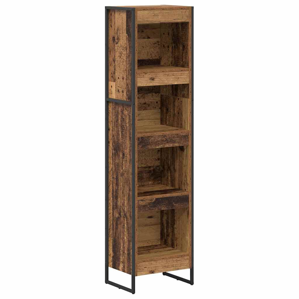 Könyvespolc 40 x 30 x 155 cm Szerelt Fa Öreg fa