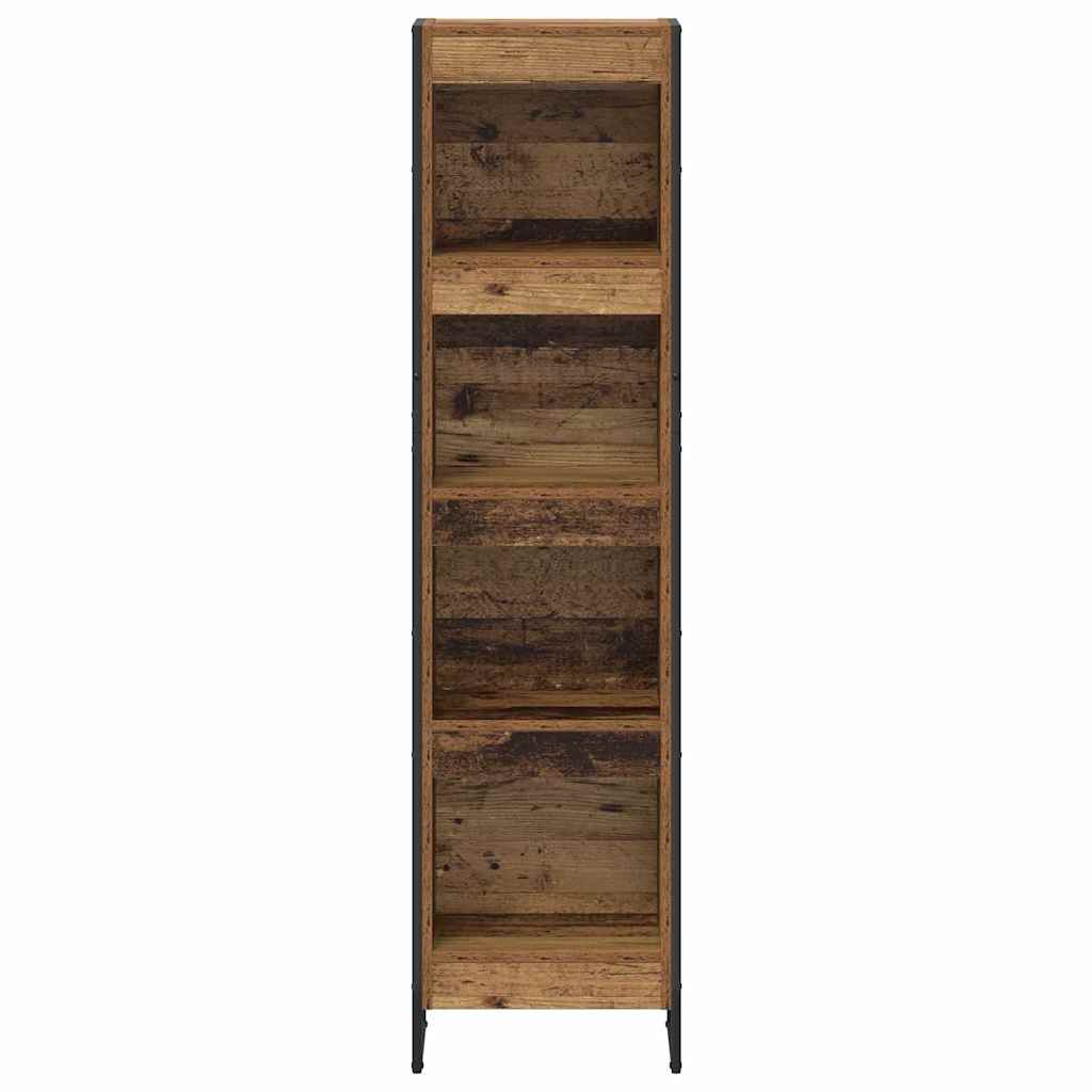 Könyvespolc 40 x 30 x 155 cm Szerelt Fa Öreg fa