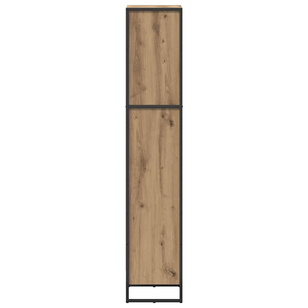 Könyvespolc 40 x 30 x 155 cm Szerelt Fa Művészi tölgy