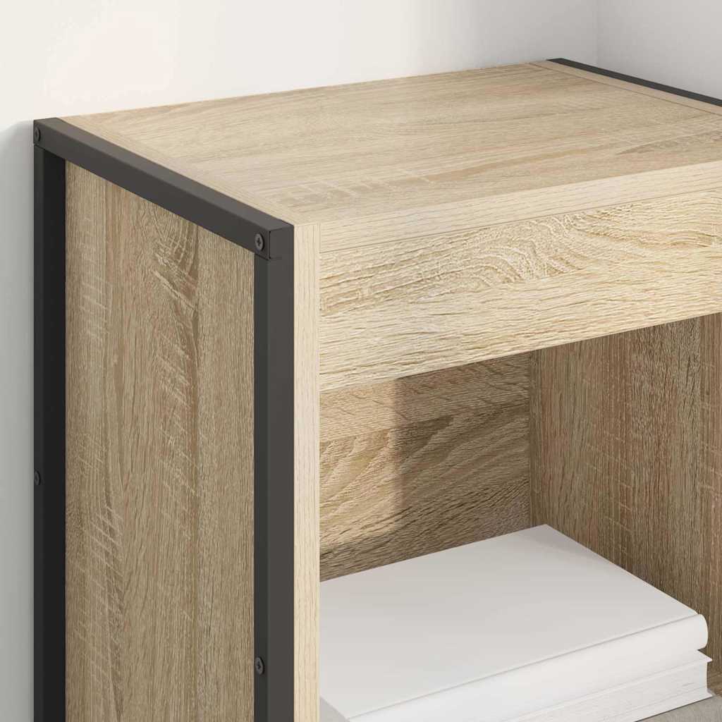 Könyvespolc 40 x 30 x 189,5 cm Szerelt Fa Sonoma