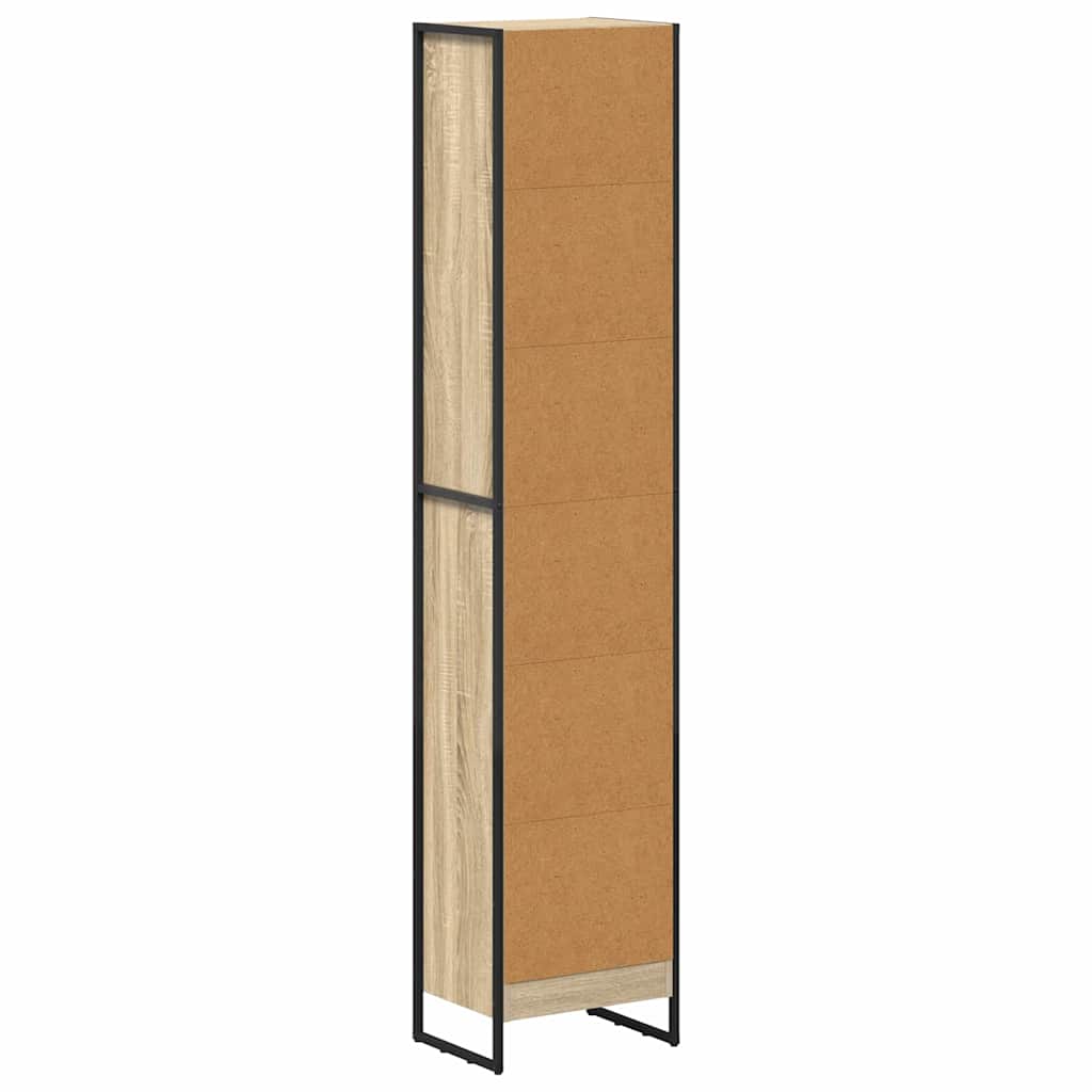 Könyvespolc 40 x 30 x 189,5 cm Szerelt Fa Sonoma