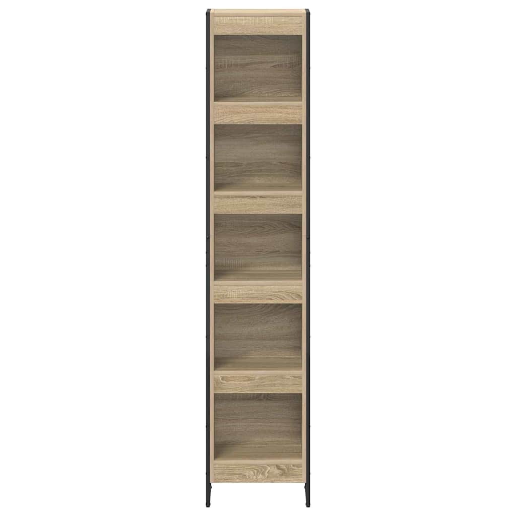 Könyvespolc Sonoma 40 x 30 x 189,5 cm Faanyag