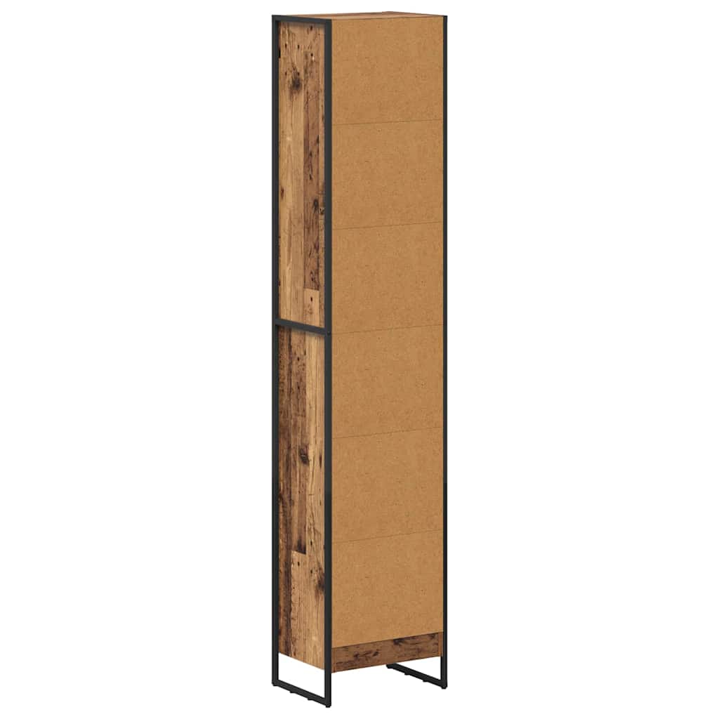 Könyvespolc 40 x 30 x 189,5 cm Szerelt Fa Öreg fa