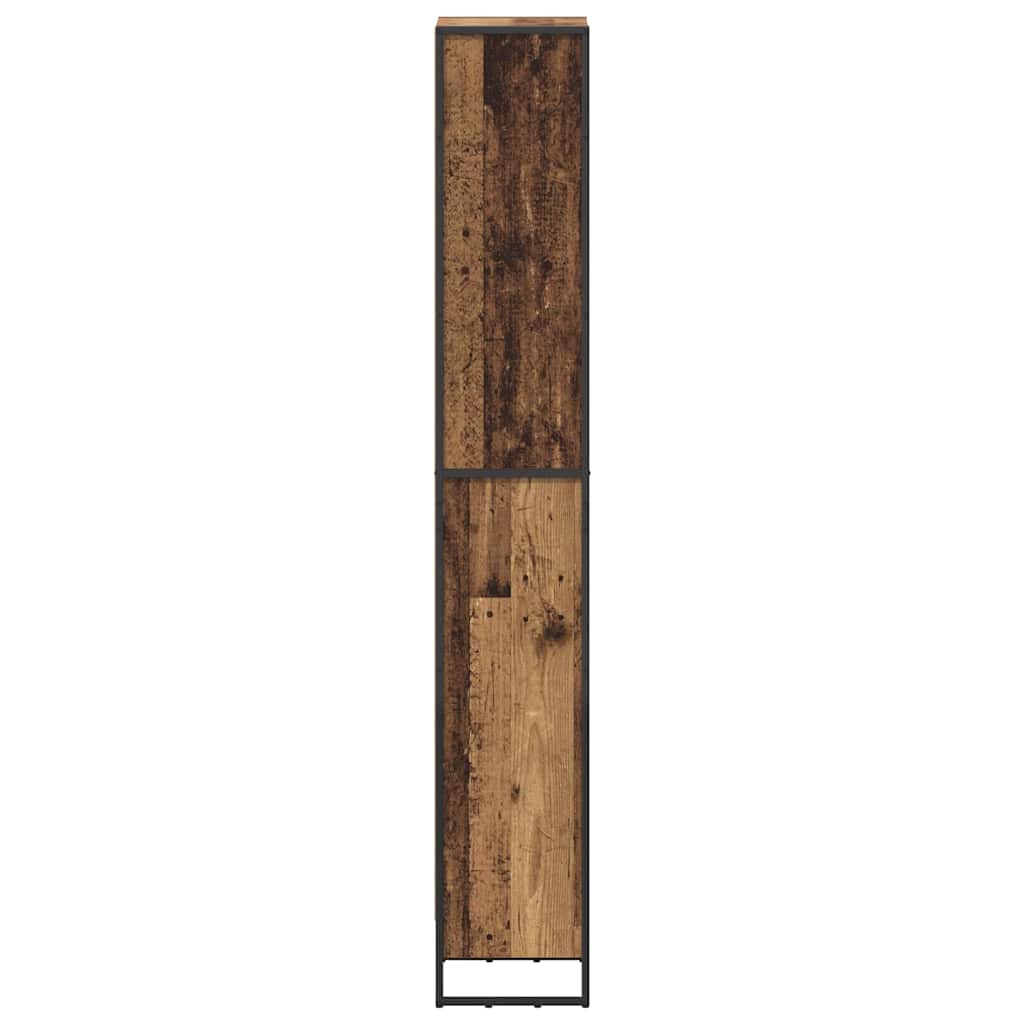 Könyvespolc 40 x 30 x 189,5 cm Szerelt Fa Öreg fa