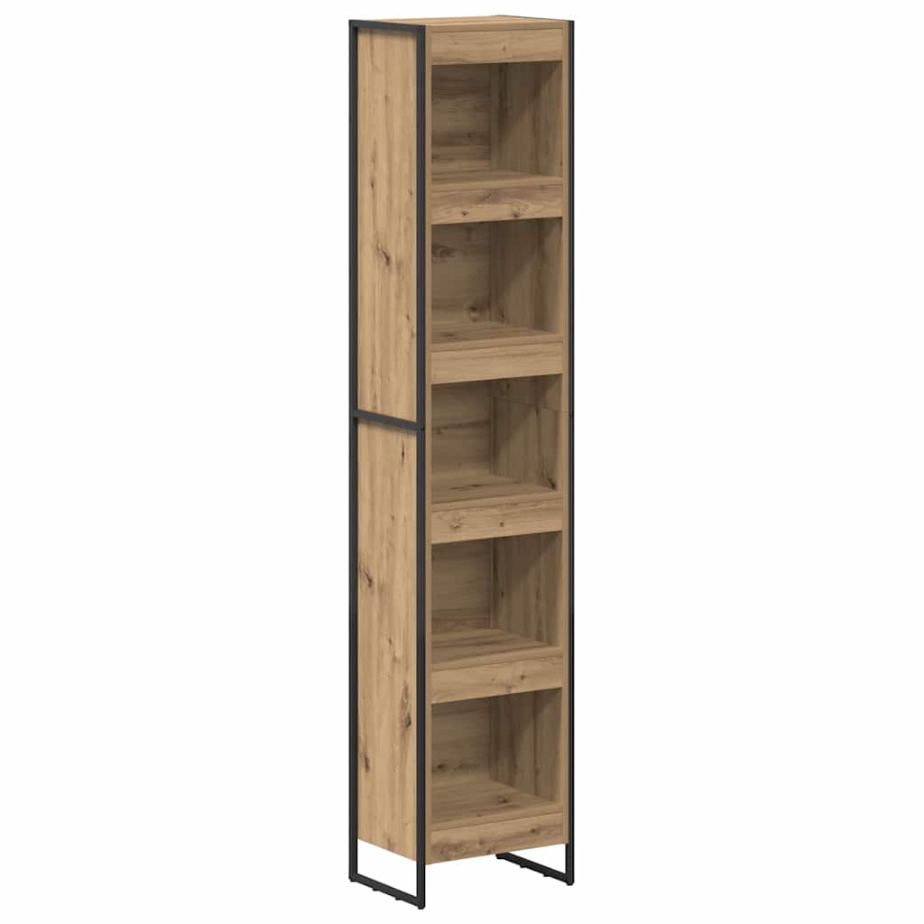 Könyvespolc 40 x 30 x 189,5 cm Szerelt Fa Művészi tölgy