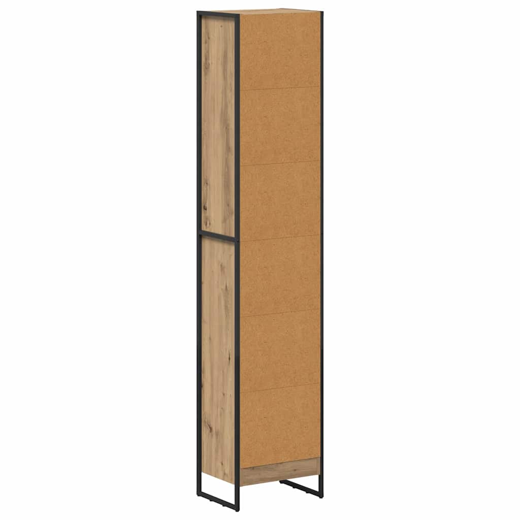 Könyvespolc 40 x 30 x 189,5 cm Szerelt Fa Művészi tölgy