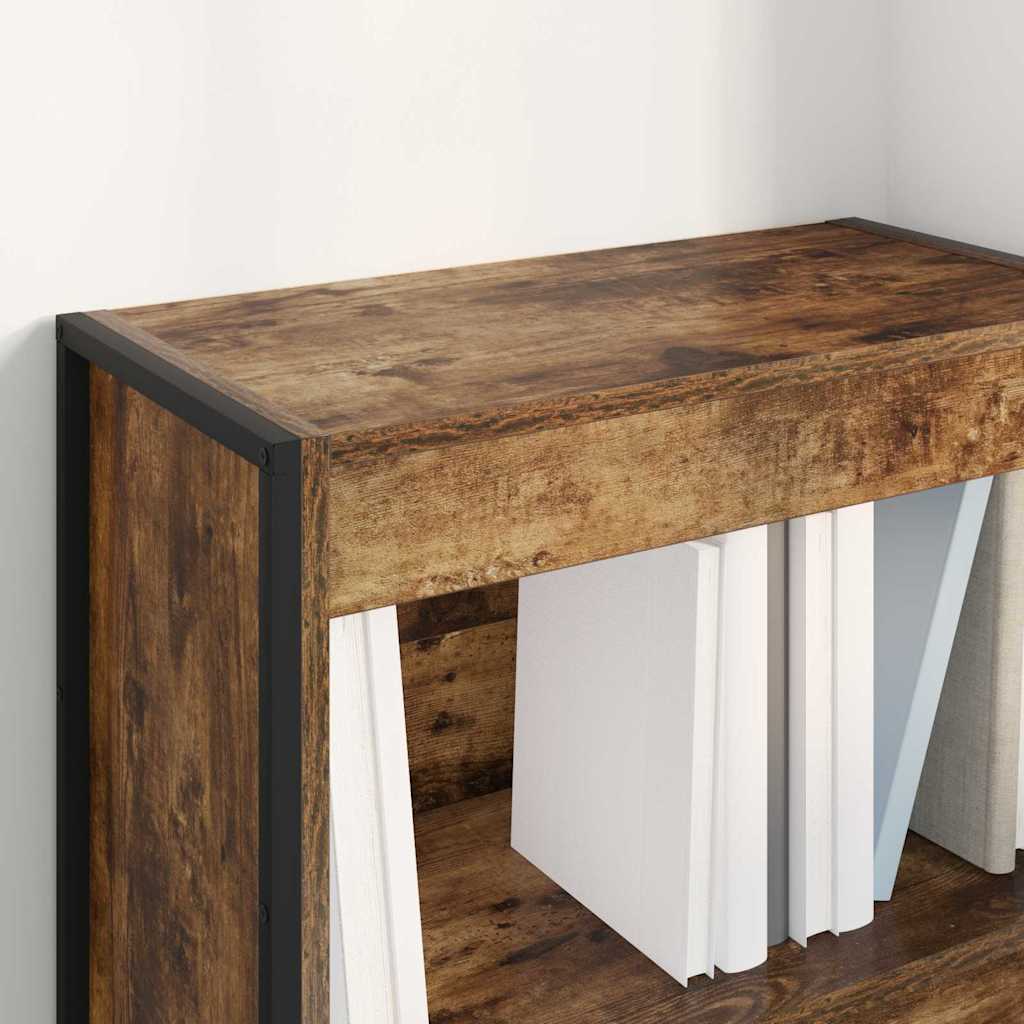 Könyvespolc Füstös tölgy 60 x 30 x 86,5 cm Faanyag