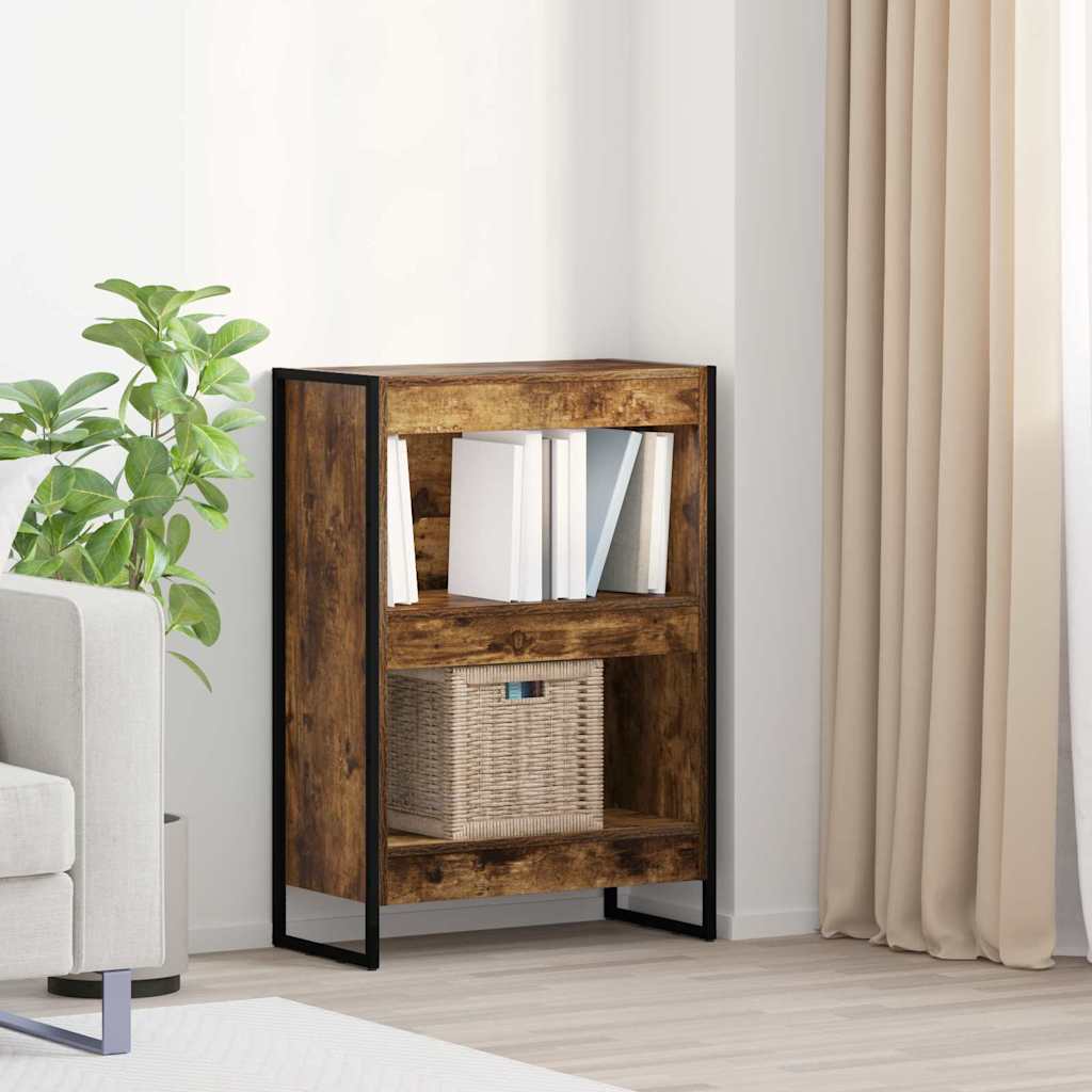 Könyvespolc Füstös tölgy 60 x 30 x 86,5 cm Faanyag