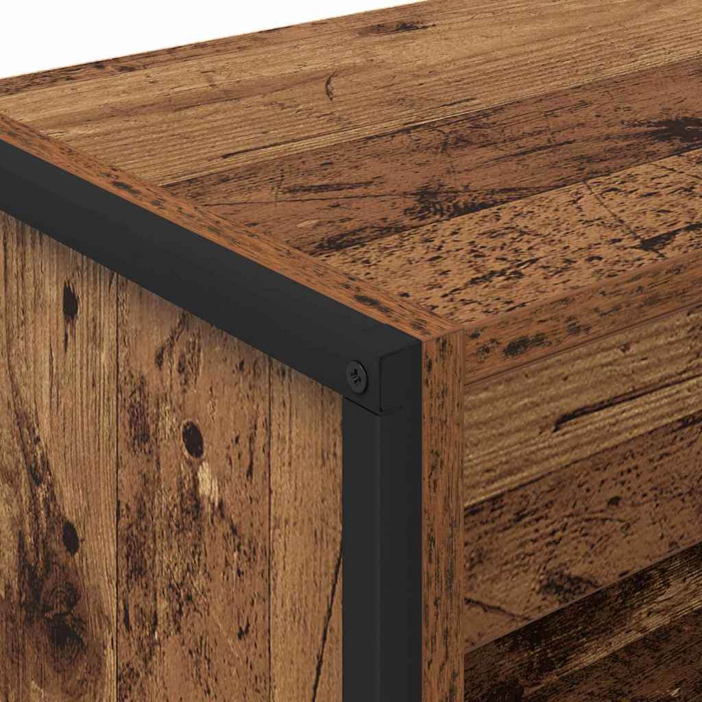 Könyvespolc 60 x 30 x 86,5 cm Szerelt Fa Öreg fa