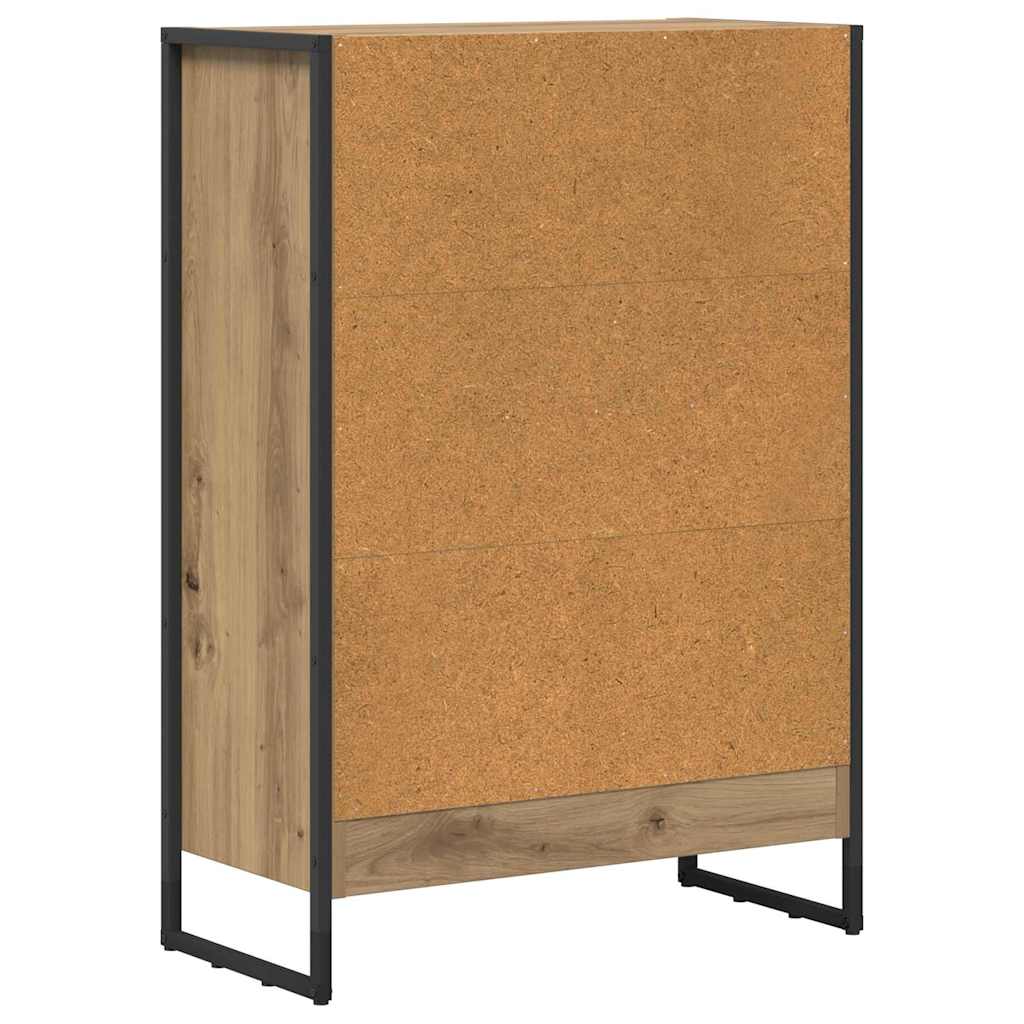 Könyvespolc 60 x 30 x 86,5 cm Szerelt Fa Művészi tölgy