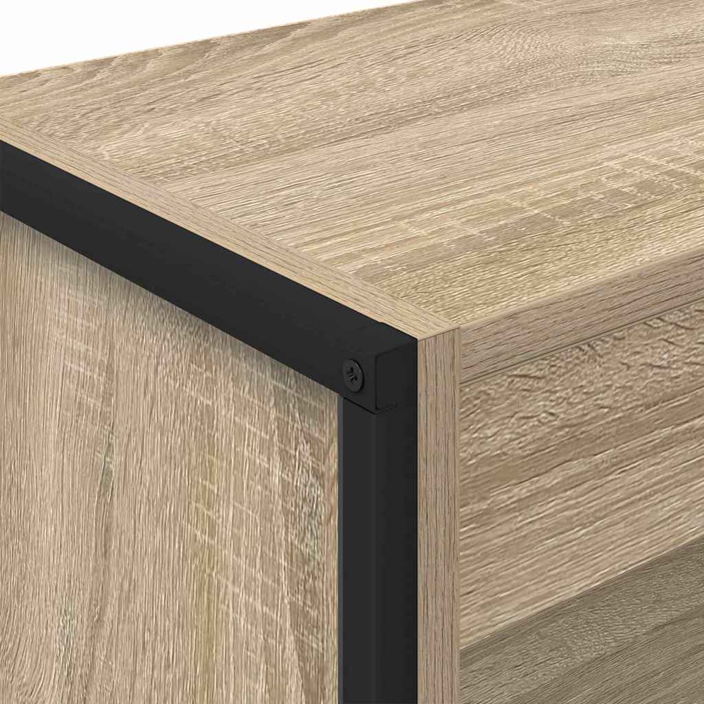 Könyvespolc 60 x 30 x 121 cm Szerelt Fa Sonoma